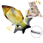 Hareketli Balık Kedi Oyuncağı Şarjlı — görsel 2