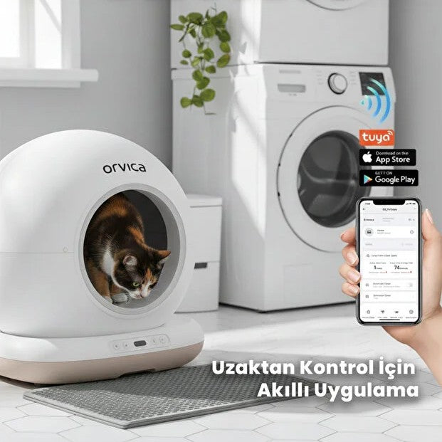 HD Kameralı Akıllı Kedi Tuvaleti — görsel 2