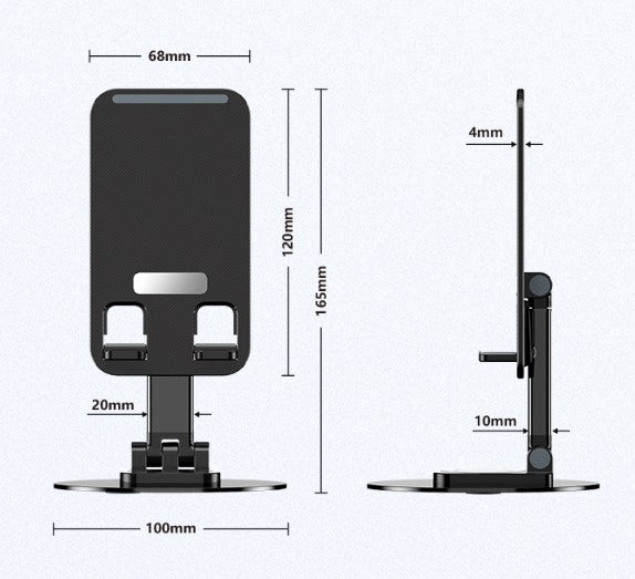 Katlanabilir Telefon Tablet Tutucu Stand — görsel 3