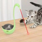 Kuğu Şeklinde Lazerli Kedi Oyuncağı — görsel 3