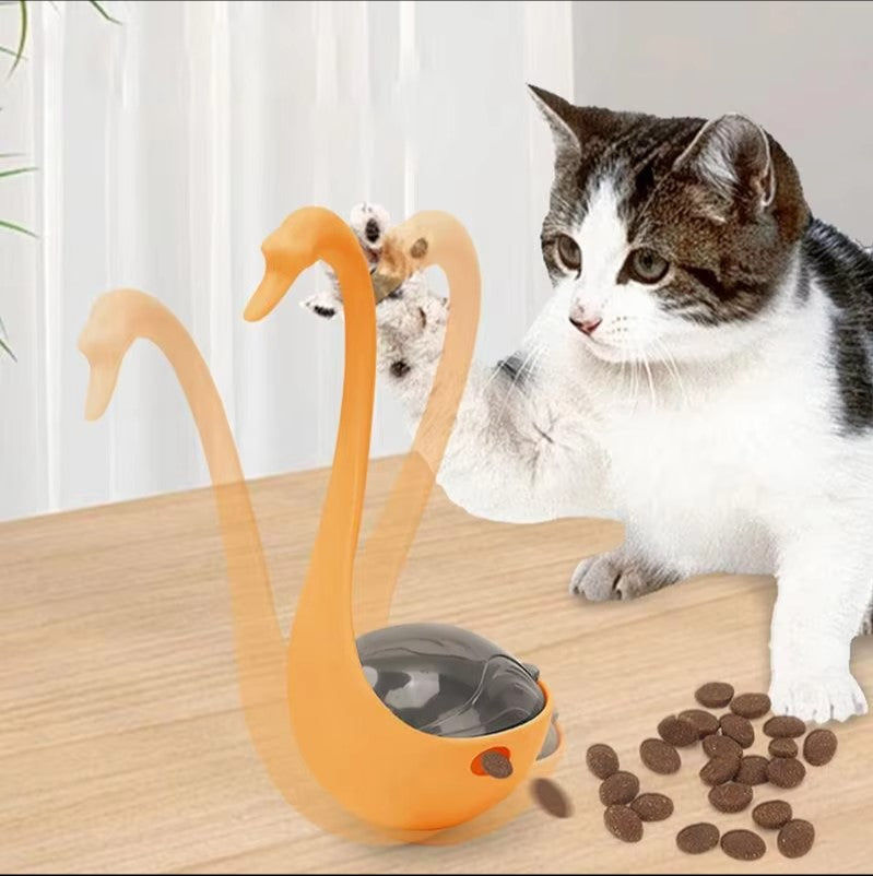 Kuğu Şeklinde Lazerli Kedi Oyuncağı — görsel 5