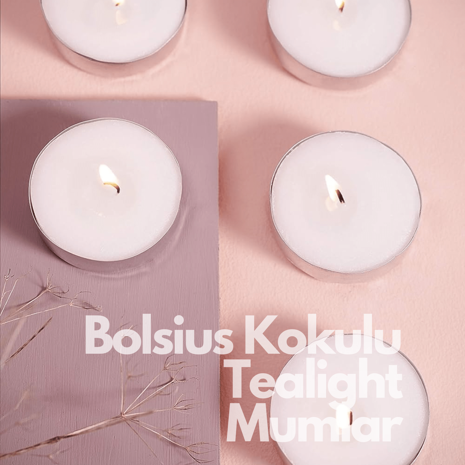 Lavanta Kokulu, Karışık Renkli 3,5 Saat Yanma Süreli Tealight Mum (18'li Paket) - Herseyben.de
