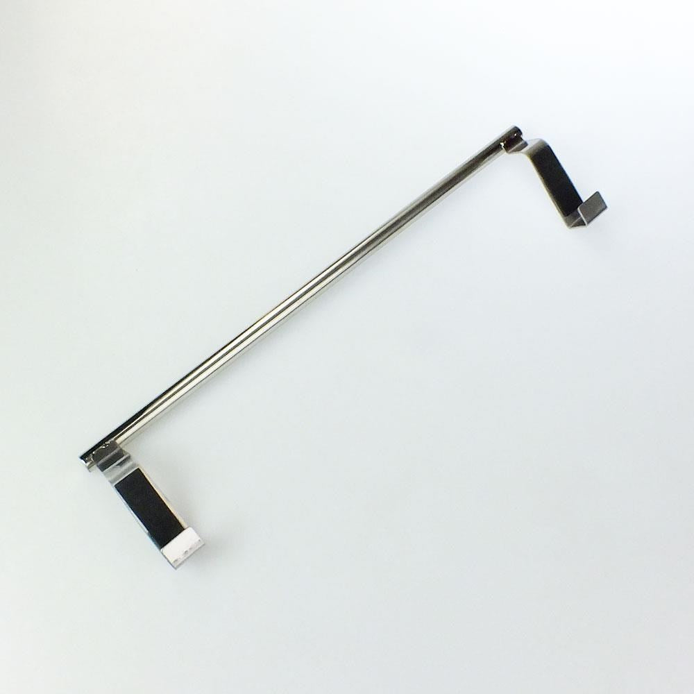 Lüx Görünümlü Dolap Kapağı Paslanmaz Metal Havlu Askılığı 33 cm