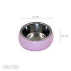 Mikopet Organik Seramik Mama Kabı Pembe — görsel 5