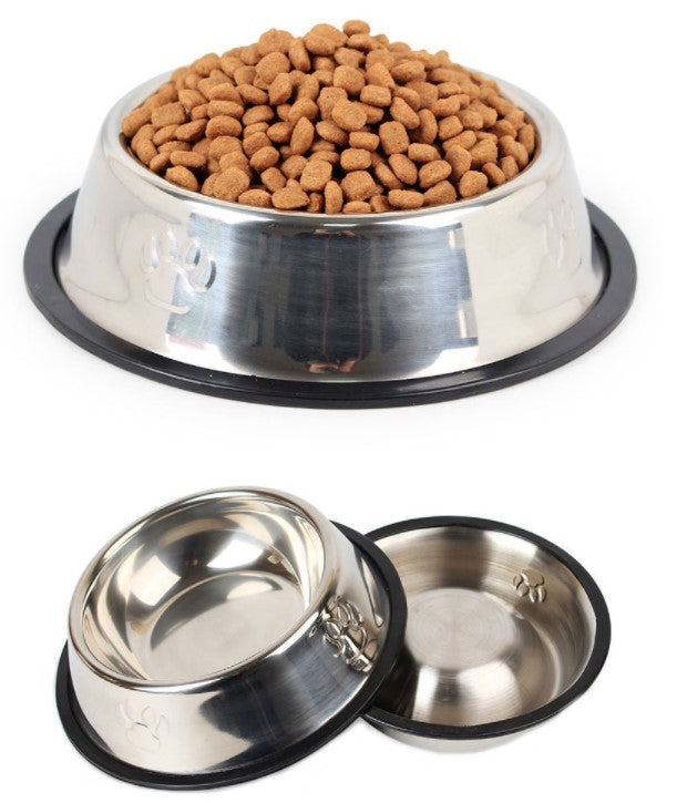 Paslanmaz Çelik Metal Mama Kabı 15 cm. — görsel 2