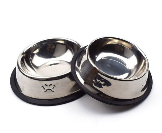 Paslanmaz Çelik Metal Mama Kabı 18 cm. — görsel 2