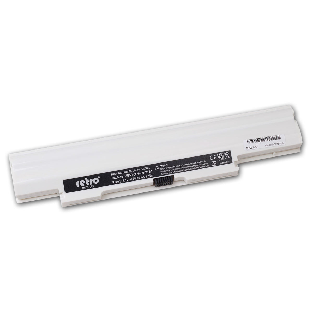 RETRO Casper MB50, Vestel MB50 Notebook Bataryası - Beyaz - 3 Cell - 32Wh