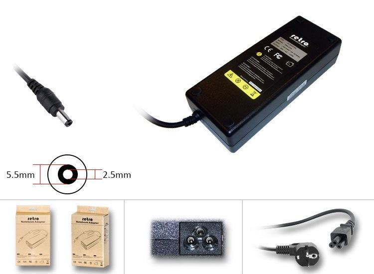 RETRO Fujitsu Siemens Amilo 20V 6A 120W Notebook Adaptör RNA-LS01