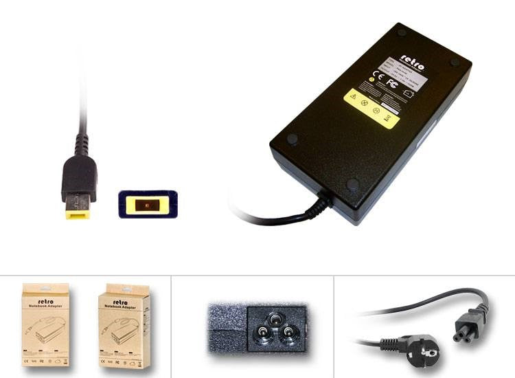 RETRO Lenovo 170W Dikdörtgen Pinli Uç (Usb Tip) Notebook Adaptör RNA-IB13