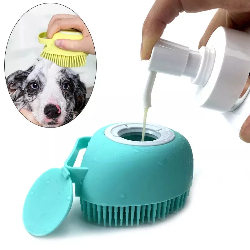 Şampuan Hazneli Kedi Köpek Yıkama Kesesi — görsel 2