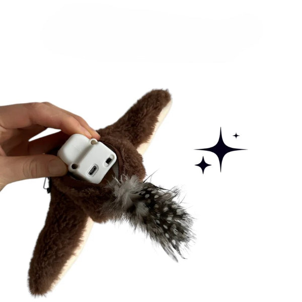 Şarjlı Peluş Uçan Kuş Oyuncak — görsel 5