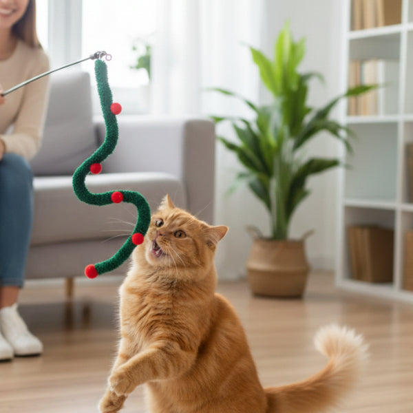 Süs Tasarımlı Kedi Oltası — görsel 2