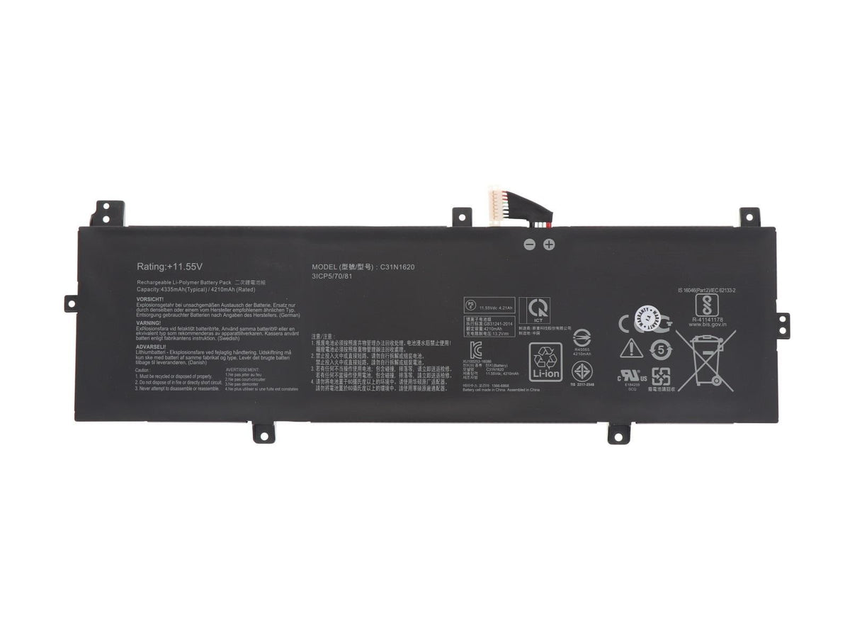 Sylar RETRO Asus P5240F, C31N1620 (Ver.2) Notebook Bataryası