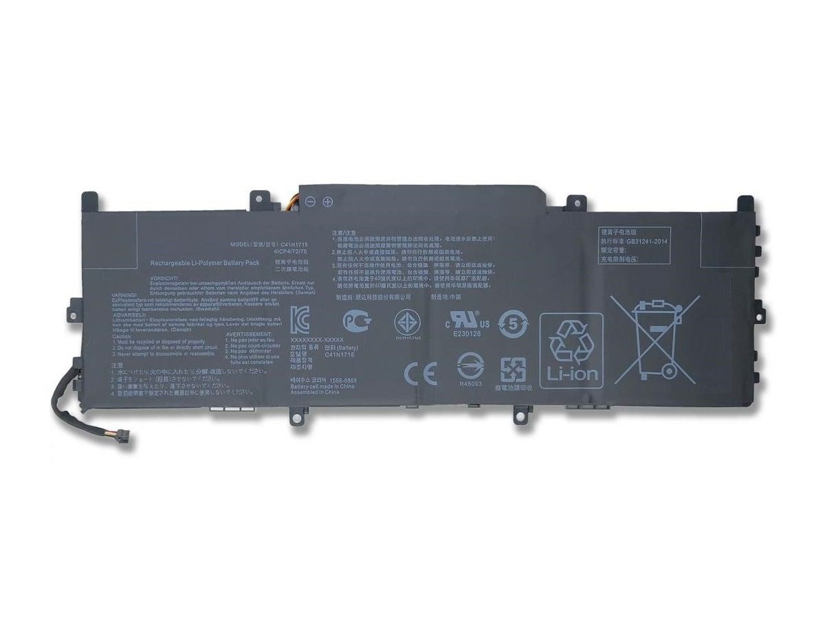 Sylar RETRO Asus UX331F, UX331U Notebook Bataryası - Ver.1 (C41N1715)