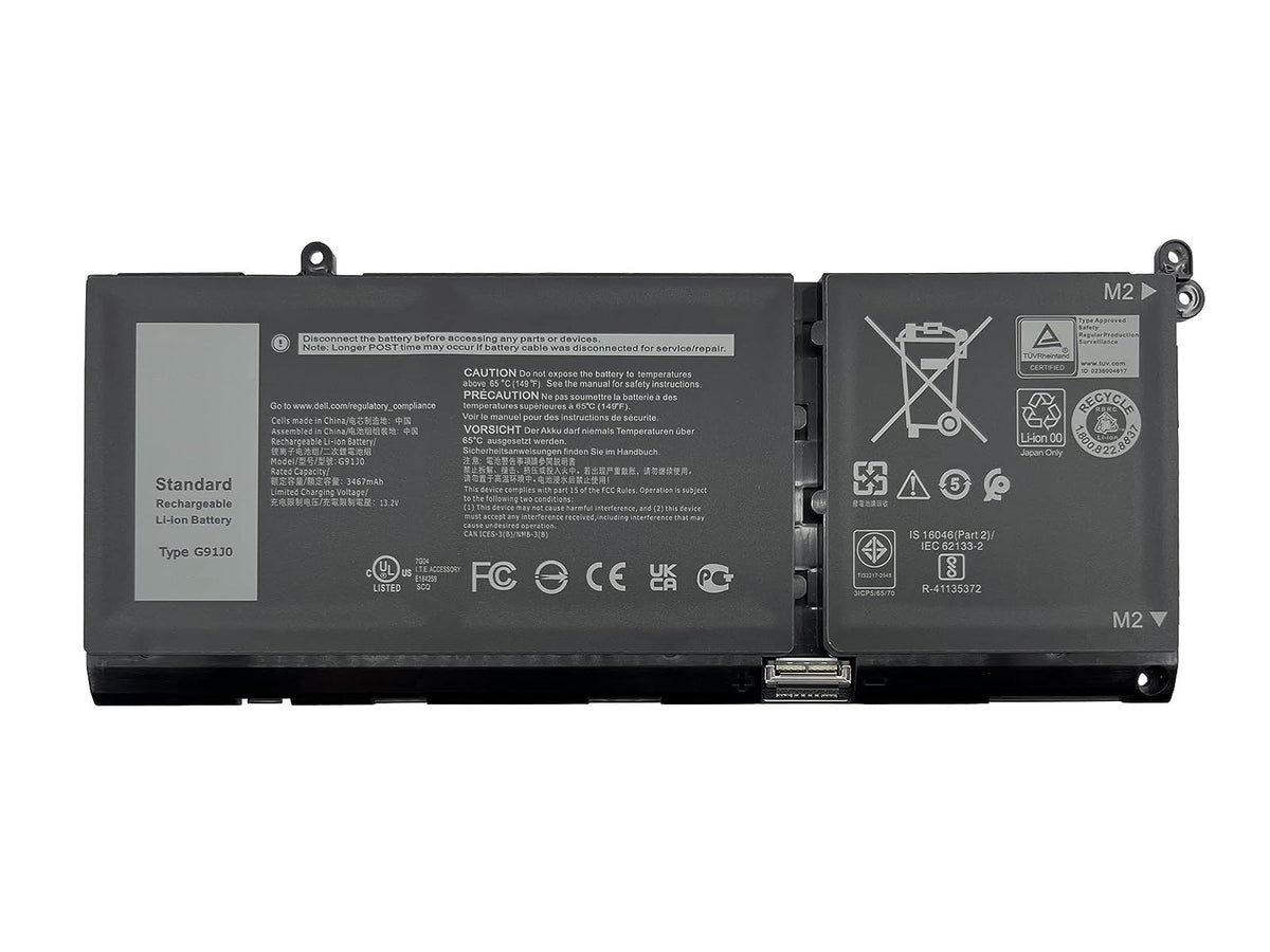 Sylar RETRO Dell Inspiron 3510, G91J0 Notebook Bataryası - Ver.1 - 3 Cell