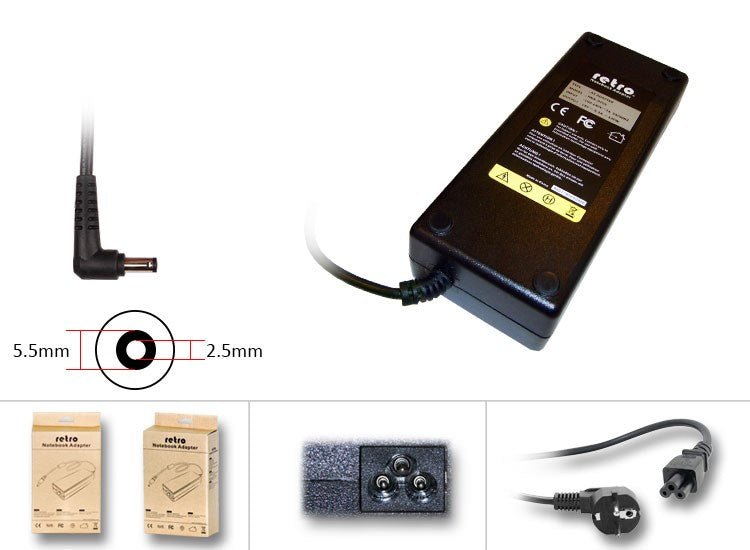 Sylar RETRO Delta-Liteon 19V 6.3A 120W Notebook Adaptör RNA-DT03