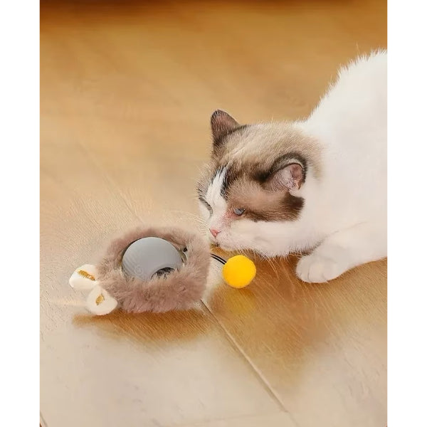 Tüylü Şarjlı Kedi Oyuncağı — görsel 2