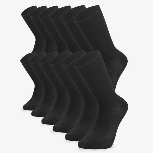 Bolero 12'li Düz Erkek Çoraplar (Siyah Renk) - Herseyben.de